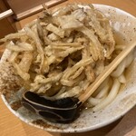 ふたば製麺 - ごぼうかき揚げうどん