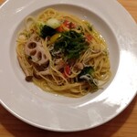 UKAS - 大葉としらすのパスタ