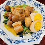 中華風家庭料理 ふーみん - 豚肉の梅干し煮定食(税込1,250円)