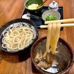 釜揚げうどん専門店もと - 肉汁釜揚げうどん