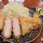 とんかつ 美とん - とんかつ美とんカツ断面