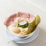 雞肉蕎麥面 【味增】 (煮雞蛋·海苔·無)