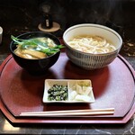 Kappou Komada - ミニ衣笠丼と京風だしの素うどんセット　1,100円