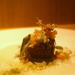 RISTORANTE IL NODO - 菊芋 もんざ丸のシラス 発酵アップ