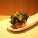 RISTORANTE IL NODO - 小田原山北の鯉 セリ クレソン グリーンマスタードアップ