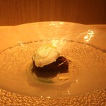 RISTORANTE IL NODO - ガトーショコラ 八木下農園さんのヴェルガモット