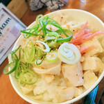 自家製麺 ラーメン創房 忠虎 - 鶏ミックス丼