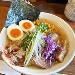 自家製麺 ラーメン創房 忠虎 - 本枯節＋全部のせ＋唐辛子麺