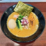 Menya Shichiriya - 味玉濃厚鶏そば ¥950