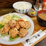 居酒屋小政 - とり竜田揚げ定食