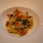 イタリアン オット - タラバ蟹と生カラスミのスパゲティーニ