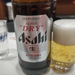 餃子の王将 - 瓶ビール(大瓶)￥693