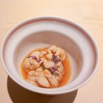 すし寿 - 白子の黄身紹興酒漬