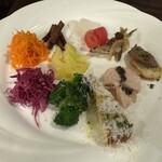 山田食堂 - 前菜盛り合わせ