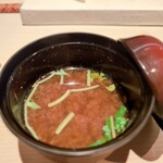 すし寿 - 赤出汁