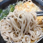 Nadai Fujisoba - 天ぷらそば 麺リフト！