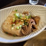 金町製麺 - 肉豆腐