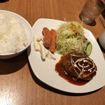 ヴィディヤ カフェ - ハンバーグランチ