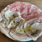 ガストロノミア冨屋 - ハム盛り合わせ(2種)1