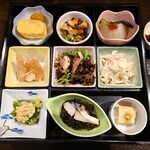 清水屋 和食うなぎ宴会 - おかずのアップ