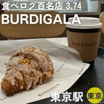 BURDIGALA TOKYO - 季節限定クロワッサンオランジュとブレンドコーヒー