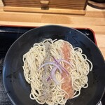 煮干らぁめん 樹鈴 - さっぱり美味しい塩と紅生姜の和え玉
