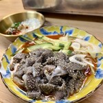 大衆焼肉しんすけ - センマイ刺し