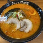 らあめん花月嵐 - 料理写真:嵐げんこつバリ辛らぁめん　味噌