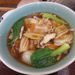 うどん処 杉 - 【2013年12月】2013年度の最強メニューは、野菜あんかけうどん＠750円。