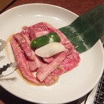 焼肉 叙々苑  燦々亭 - 切り落としカルビ