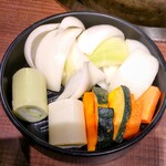 旭川成吉思汗 大黒屋 - サービス野菜