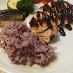 キッチン ブルー グローブ - ご飯に吸わせます