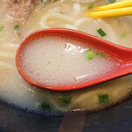 沖縄すば処　月桃 - 白濁スープ