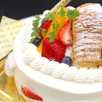 バースデーケーキプレート4号【要予約】