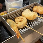 いか玉焼と串カツ マハカラ - 