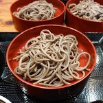 炉端かば - 割子そば (三段目)