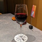 西中州焼肉 きらく - グラスワイン 赤