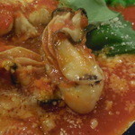 レストラン山水 - ぷりぷり大粒牡蠣