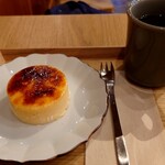 こめトはな - チーズケーキのブリュレ。