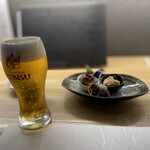 Shukou Hanashiya - ひとり呑み限定　ビール　おとおし