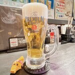 Ikemaru Gyouza - 生ビールはプレモル
                      [神泡 超達人店]です