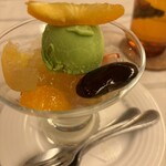 コウジイガラシ オゥレギューム - デザートも野菜を使ってます