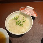 馳走 啐啄一十  - お造りで使った魚のお出汁のおじや(お代わりマスト笑)