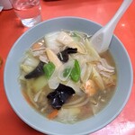 木蘭 - 五目ラーメン。