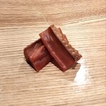 おすし 花富 - 鮭とば