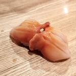 おすし 花富 - 赤貝