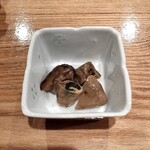 おすし 花富 - 牡蠣の有馬煮