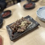 あきちゃん - ガーリック炒め　部位忘れた