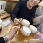 あきちゃん - かんぱーい