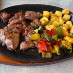 Saizeriya - Secondo Piatto ラム(肉)と野菜のグリル